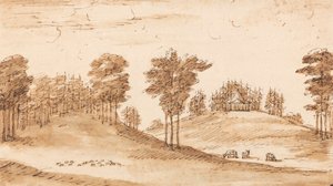 Design til en pavillon i en Dyrehave af William Kent