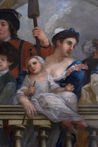 Kongens trappe, Kensington Palace, London af William Kent