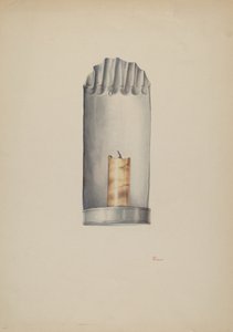 Lysestage, ca. 1940. af William Kieckhofel