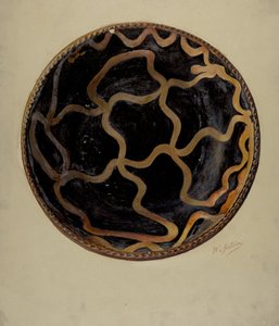 Pa. Tysk Fad, ca. 1937. af William L Antrim