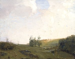 De tre træer, slutningen af det 19.-begyndelsen af det 20. århundrede. af William Langson Lathrop