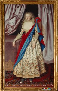 Lady Isabella Rich ca. 1615 (olie på lærred) af William Larkin