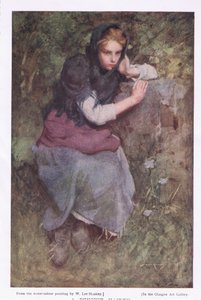 A Pensive Maid, fra 