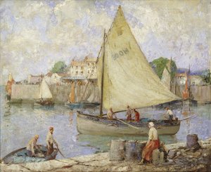 Afsted til fiskepladsen, Honfleur