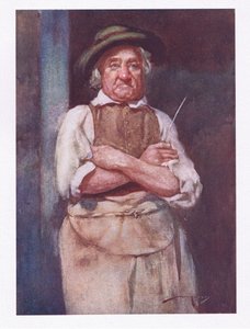 Værten selv (farve litho) af William Lee Hankey