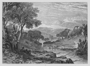 John Milton, LAllegro (gravering)