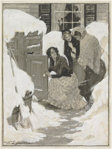 Skitse til en bogillustration.