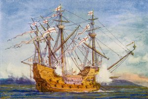 "Guds nåde" af William Lionel (after) Wyllie