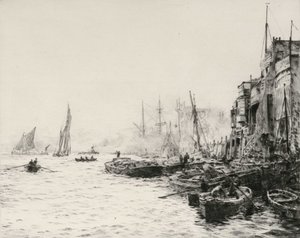 Gamle kalkhus af William Lionel Wyllie
