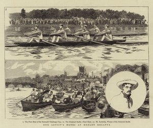 Vores kunstners noter ved Henley Regatta af William Lionel Wyllie