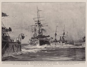 Naval Review off Kingstown til ære for dronningens besøg, Steam Tactics