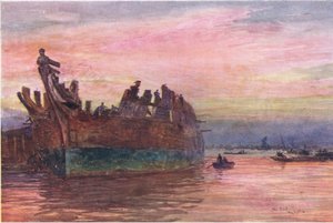 Slutningen på et gammelt krigsskib, 1915