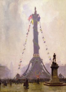 Trafalgar Day af William Logsdail
