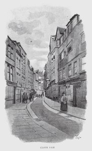 Tøjmesse (litho) af William Luker