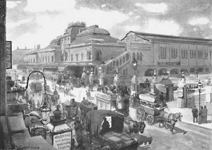 Liverpool Street Station, 1891