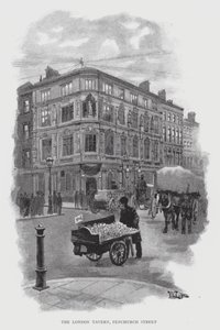 London Tavern, Fenchurch Street (litho)