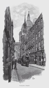 Walting Street (litho) af William Luker