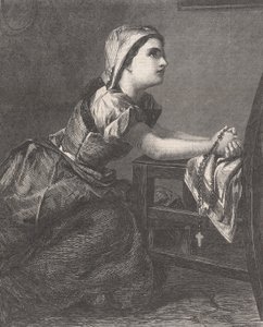 La Prière The Prayer, fra Illustrated London News, 2. marts 1867.