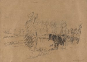 Kvæg i et Landskab af William Mark Fisher