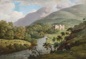 A Prospect of Kielder Castle, North Tyne, Northumberland, ca. 1770 (olie på lærred)
