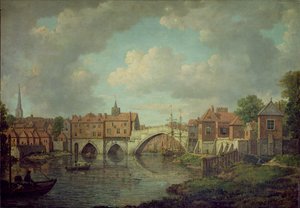 Ouse Bridge, York, ca. 1764 (olie på lærred)