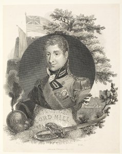 Generalløjtn Lord Hill KB, engr Brown, pub. Kinnersley, 1815 af William Marshall Craig