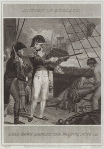 Lord Howe besejrer franskmændene