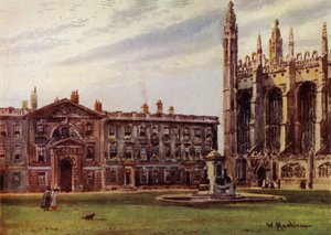 Kings College Chapel og Fellows-bygningerne af William Matthison