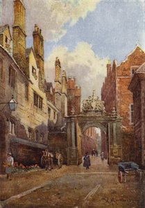Neviles Gate, Trinity College af William Matthison