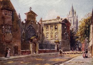 Peterhouse fra gaden af William Matthison