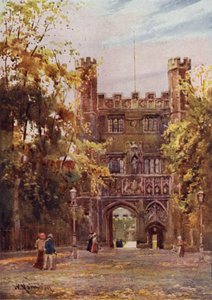 Gateway of Trinity College af William Matthison