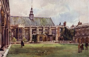 Hall of Trinity College fra Neviles Court af William Matthison
