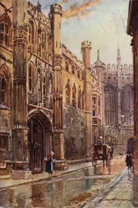 The Old Gateway of Kings College af William Matthison