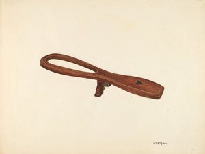Bootjack, ca. 1939.