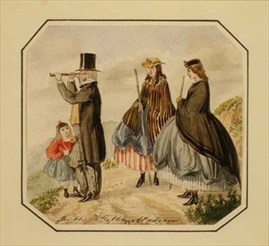 On the Hills, Malvern (akvarel)