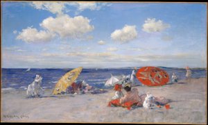 Am Meer af William Merritt Chase