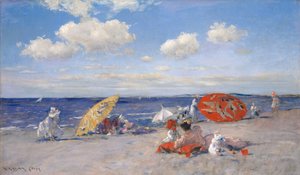 Ved havet, ca. 1892.