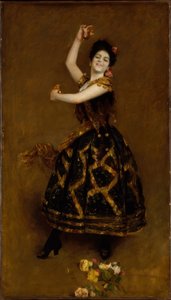 Carmencita af William Merritt Chase