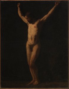 Korsfæstelse, ca. 1872-1879. af William Merritt Chase