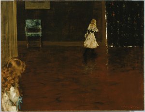 Gemmeleg af William Merritt Chase