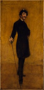James Abbott McNeill Whistler af William Merritt Chase
