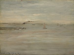 Marine, c. 1888. af William Merritt Chase