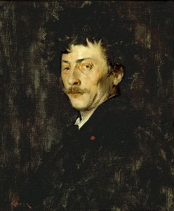 Pablo de Sarasate: Portræt af en violinist, ca.1875 af William Merritt Chase
