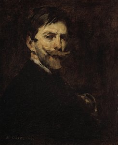 selvportræt af William Merritt Chase