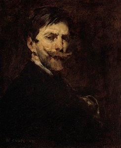 Selvportræt af William Merritt Chase