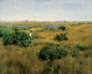 Sommer på Shinnecock Hills af William Merritt Chase