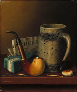 Herald, 1878 af William Michael Harnett