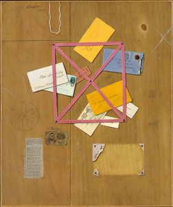Kunstnerens brevstativ af William Michael Harnett