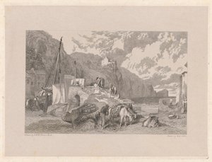 Combe-Martin, Devonshire af William Miller