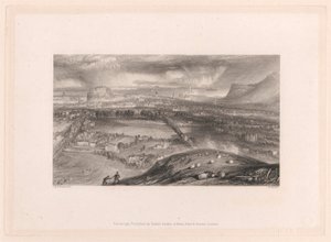 Edinburgh fra Blackford af William Miller
